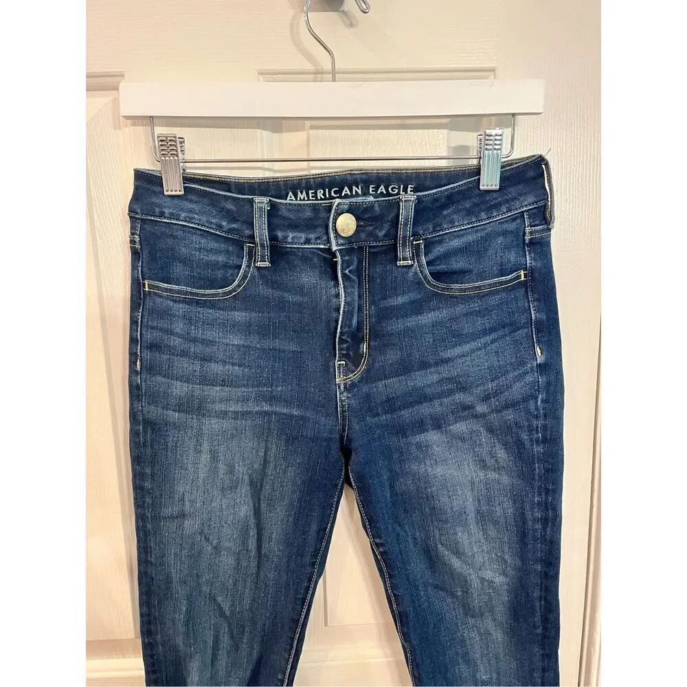 American Eagle High-Rise Jegging Jeans sz 4S EUC